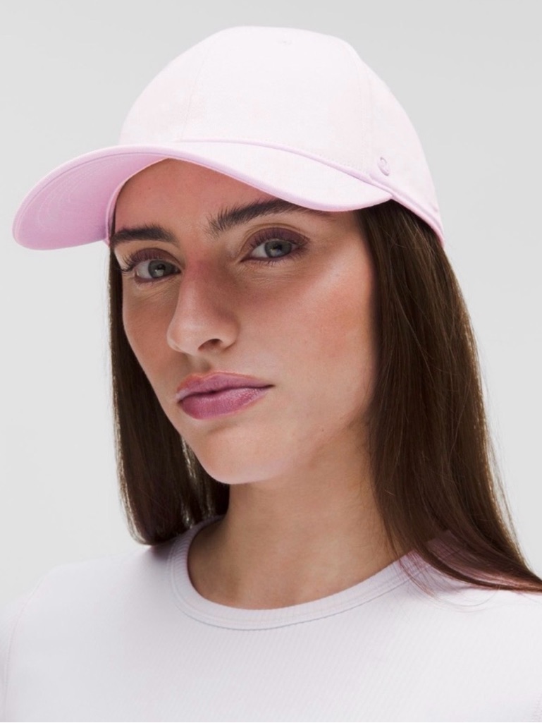 Lululemon Structured Ball Cap Pink Organza Nwt Size S/M